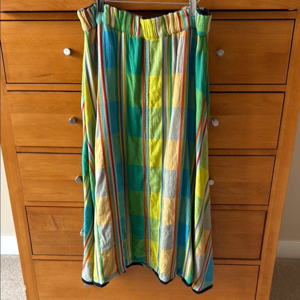 Ace & Jig Brigid Skirt in Firefly. Size Large